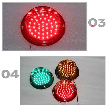信号機型 LED ライト 4色 61D5hYUPj+L._AC_UL210_SR210,